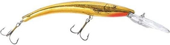 Reef Runner Tackle 600 Series Deep Little Ripper, 4-9/16-Inch, Gold Shiner