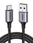 UGREEN USB A to USB C Cable 3A USB to USB C Charger Cable Fast Charge Compatible with iPhone 16/15 Pro Max, Galaxy S24 S23 Ultra, M13, Pixel 8, Redmi Note 11, iPad Pro 2022 (2M)