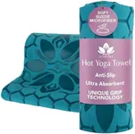 Yoga Towels for Hot Yoga, Non Slip and Long Clever Towel Provides Grip with Unique Two-Sided Design, Microfiber is Absorbant and Lightweight with Moisture Wicking Properties