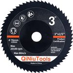 QiNiuTools 3 Inch 76mm HSS Circular