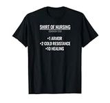 Funny RPG Gaming Healing XP Loot Item Gamer Nursing Nurse T-Shirt