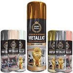 Classic Signature - 1 x Metallic Deep Copper Spray Paint 400ml Multi-Purpose Use, Spray for Metal and Wooden Furniture, Ornaments, Decorative Items and Much More for Interior & Exterior