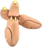 Leona Co Wooden Shoe Stretcher Tree, AU 4.5-13.5 Sizes Adjustable Cedar Wood Shoe Trees, 2pcs Shoe Shaper Keeper for Men, Women, Sneakers, Boots (UK 6-7 / EU 39-40)