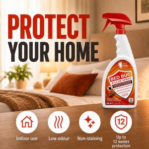 Bed Bug Killer Spray 650ml – Fast-Acting Insecticide Treatment