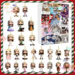 Christmas Vacation Advent Calendar, 2024 Music Lover Christmas Countdown Calendar Contains 24 Gifts,Christmas Tree Hanging Ornaments Decorations Gifts,Music Lover Christmas Advent Calendar Kit (Color-I)