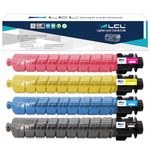 LCL Compatible Toner Cartridge 841817 841820 841819 841818 84181 (4PK KCMY ) Replacement for Ricoh Aficio MP C3003SP MP C3503SP MP C3004SP MP C3504SP