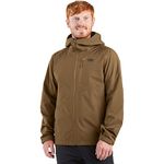 Outdoor Research Men’s Foray II Jacket – Waterproof & Windproof Hooded Rain Coat, Coyote, X-Large