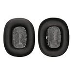 kwmobile Ear Pads Compatible with Apple AirPods Max Earpads - 2x Replacement for Headphones - Black