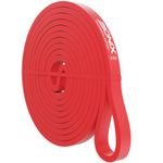 Bionix Resistance Bands - Pull Up Band - Different Levels, Thick, Heavy, Stretch Bands for Exercise, Workout, Calisthenics, Powerlifting, CrossFit, Yoga - Men and Women (Red)