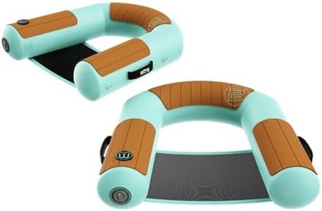 BOTE Hangout Suite Floating Sling Chair for Pool Beach Lake Boat Float Adults Family Friendly 3FT 1 Pack Includes Air Pump with Mesh Carry Bag for Travel 2-Pack