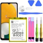 SHENMZ Galaxy A13 Battery,(2024 New Upgraded) 5800mAh EB-BA136ABY Replacement Battery for Samsung Galaxy A13 5G SM-A136U SM-A136U1 SM-A136W with Adhesive Tape Tool Repair Kit