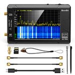 SeeSii Upgraded TinySA Ultra Spectrum Analyzer—4.0 Inch 100kHz to 5.3GHz Handheld Tiny Frequency Analyzer with 32Gb Card, 2-in-1 Signal Generator 100kHz to 800MHz MF/HF/VHF UHF Input,V0.4.5.1