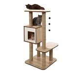 CatIt Vesper Cat Tree, Scratching Post Cat Condo, Oak Furniture, Modern Cat Tree, Cat Tree Wood, Cat Tree for Large Cats Adult, Cat Tower, Tall Cat Tree, Arbre à Chat, Cute Cat Tree, Wooden Cat Tree