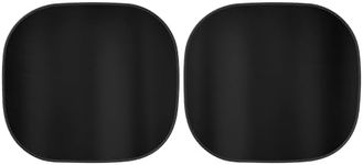 BDK 2PC Metallic Black Car Window S