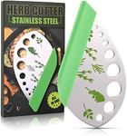 Heb Stripper 9 Holes-Stainless Steel for Oregano,Rosemary,Thyme,Tarragon, Even Kate-Both Peeling and Cutting-1 Pack-Kitchen Gadget