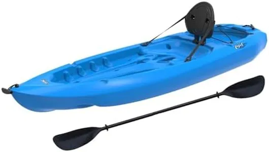 Lifetime Lotus Sit-on-Top Kayak with Paddle, Blue, 8'