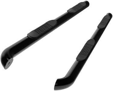 TAC - Pedane laterali per Chevy Trailblazer 2002-2009 (esclusi modelli EXT e SS)/GMC Envoy (esclusi i modelli XL), barre laterali nerf da 7,6 cm, accessori esterni (2 pezzi)