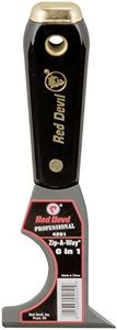 Red Devil 4251 6-in-1 Painter's Tool, 1-Pack, Black