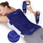 REVIX Large Ice Pack for Back Pain Relief, Cold Packs for Injuries Shoulder, Hip, Leg, Ice Wraps Cold Compress Therapy to Smooth Sciatica Nerve, Arthritis, Inflammation 13X21"