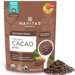 Navitas Organics Cacao Nibs, 8 oz. Bag(packaging may vary)