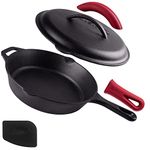 Cast Iron Skillet With Lids