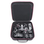 RLSOCO Polyester Travel Hard Case For Dji Fpv Combo/Avata Pro Combo, Fits A Full Set Of Accessories: For Dji Fpv/Avata Pro (Case Only),Black