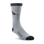 Farm to Feet Sunderland All Season Merino Wool Crew Socks, Black, Large