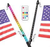 Niwaker 2ft Smoked Black LED Whip L