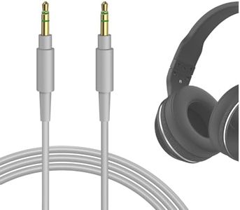 Geekria Audio Cable Compatible with Skullcandy Hesh Evo, Hesh3, Grind, Crusher, Crusher EVO, Crusher ANC 2, Riff 2 Headphones Cable, 1/8" (3.5mm) to 3.5mm Replacement Stereo Cord (4 ft/1.2 m)