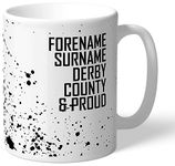 Personalised Derby County Proud Mug