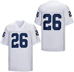 XWEARE Men's #11 No Name Football Jersey #1#26#31 White Stitched (as1, Alpha, m, Regular, Regular, Standard, 26White, M)