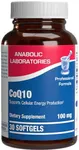 High Absorption CoQ10 100mg Softgels - Clinical Formula Coenzyme Q10 100mg for Skin Heart Energy Antioxidant and Brain Support - Easy to Swallow - Made in The USA in cGMP Facilities - 30 Servings