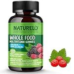 NATURELO Whole Food Vitamin Gummies for Adults - Chewable Gummy Multivitamin for Men & Women - 120 Vegan Gummies