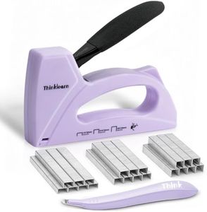 Light Duty Staple Gun for Wood, Upholstery Staple Gun for Classroom with 1600pcs JT21 Staples 1/4, 5/16, 3/8 inch and Staple Remover, Fabric Stapler Gun for Crafts, Bulletin Board Stapler for Teachers