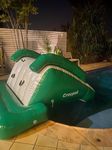 Crocpad Inflatable Water Pool Slide