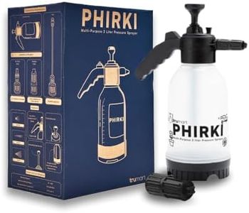 Phirki 2L Foam Sprayer for Car & Bike Washing, Home Cleaning – High-Pressure Blaster for Cleaning, Adjustable Nozzle, No Electricity Needed – Produces Thick, Long-Lasting Foam. (Only Sprayer)