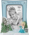 Precious Moments Frozen Picture Frame | There’s Snow One Like You Disney Elsa Bisque Resin/Glass Photo Frame | Elsa & Anna | 4x6 Photo | Disney Decor