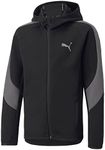 PUMA Boys Youth EVOSTRIPE Full-Zip Jacket - Boys 8-16 Years Black Small