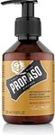 Proraso Beard Wash Wood & Spice, 200ml, Scented Beard Shampoo Softens, Conditions, and Gently Removes Impurities, Made in Italy