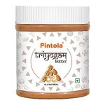 Pintola Triyogam Butter 350g- Blend of Almonds, Cashews, Walnuts & Honey, Enjoy the benefits of Almond Butter, Cashew Butter, Walnut Butter & Natural Honey in one jar, Gluten Free, Keto Friendly