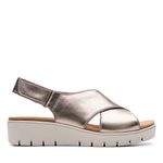 Clarks Un Karely Sun, Women’s Flip Flop, Gold (Gold Metallic -), 8 UK (42 EU)