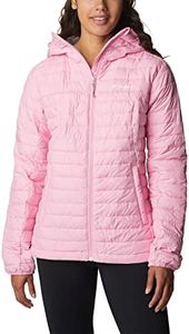 Columbia Women's Silver Falls Hooded Jacket, Wild Rose, Small