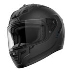 Sena Phantom Full Face Smart Motorcycle Helmet with Integrated Communications, LED Lighting, and 2nd Generation SOUND by Harman Kardon (Matte Black, L)