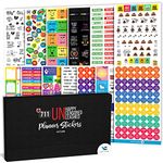 Rude and Humorous Planner Stickers for Adults - 660pc Unique Assorted Journal Decorations - Stay Organized and Get Your Life Under Control - Matte Finish, Unplanner Stickers by Vladi Creative