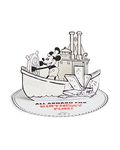 UK Greetings Disney 100 Pop Up Birthday Card For Him/Her/Friend With Envelope - Steamboat Willie Micky Mouse Design