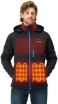 ORORO Men's 4 Heat-Zone Heated Jack