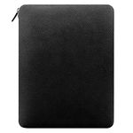 Filofax A4 Finsbury Zip Folio - Black