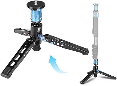 SIRUI P-36 Kit, Aluminum Tripod Base and Adapter, SIRUI Monopod Support with Quick Release, Foldable Feet, Vertical Notch (Tripod Base and Adapter only)