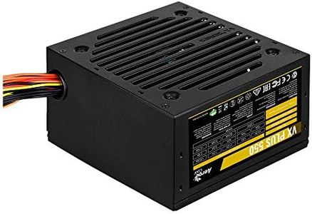 Aerocool VX Plus 550W ATX Noir unité d'alimentation d'énergie - Unités d'alimentation d'énergie (550 W, 47-63, 120 W, 504 W, 120 W, 3, 6 W)