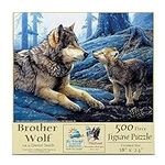 SUNSOUT INC - Brother Wolf - 500 pc